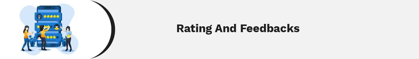 rating and feedbacks